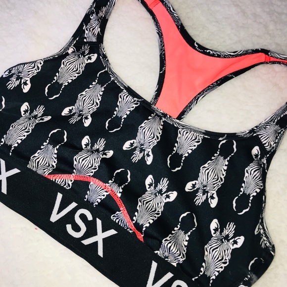 Victoria's Secret Other - VICTORIA’S SECRET ZEBRA PATTERN SPORTS BRA